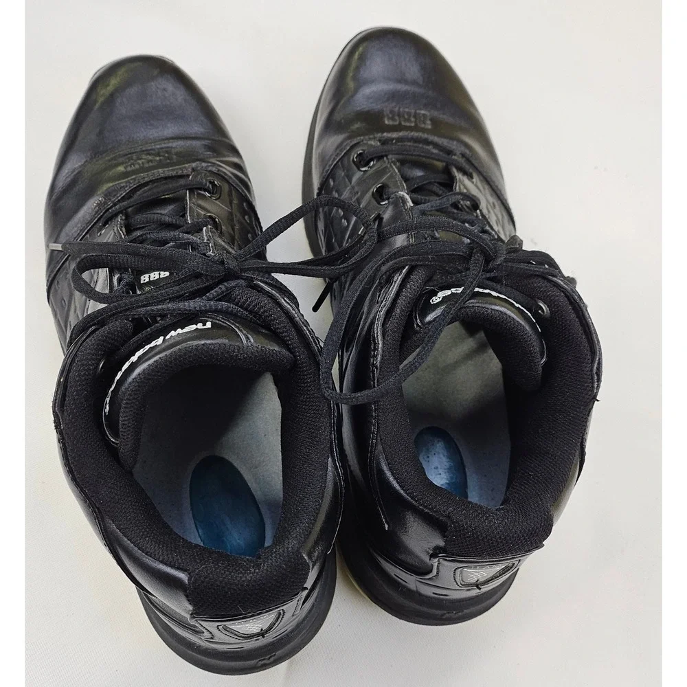 Vtg New Balance 888 Team Basketball Shoes Sneakers Black Leather BB888BP Men 10D